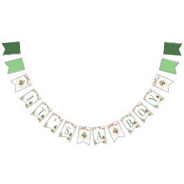 Bandeirinha Banner de Bunting Party de Lumberjack É um rapaz