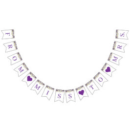 Bandeirinha Banner de Chá de panela Floral Puro