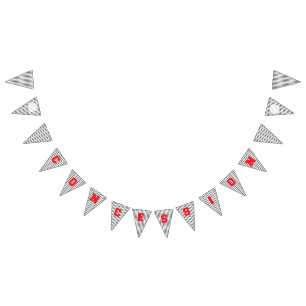 Bandeirinha Banner de Concessão de Baseball