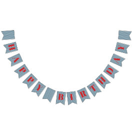 Bandeirinha Banner de Festa de aniversário do comboio temático