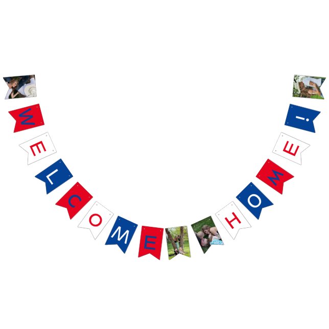 Bandeirinha Banner de Fotografia inicial de boas-vindas (Todos)