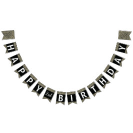 Bandeirinha Banner de impressão Leopard, personalizável