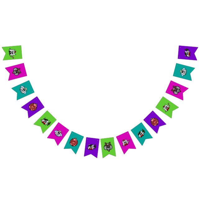 Bandeirinha Banner de Natal Brilhante com Critério de Férias (Todos)