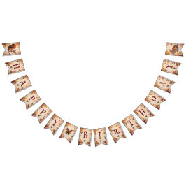 Bandeirinha Banner de reposição de animais de floresta encharc