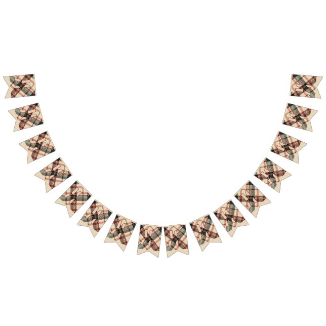 Bandeirinha Banner de Xadrez dos anos 40 (Todos)