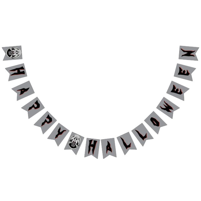 Bandeirinha Banner do Partido das Bruxas de Grim Reaper (Todos)