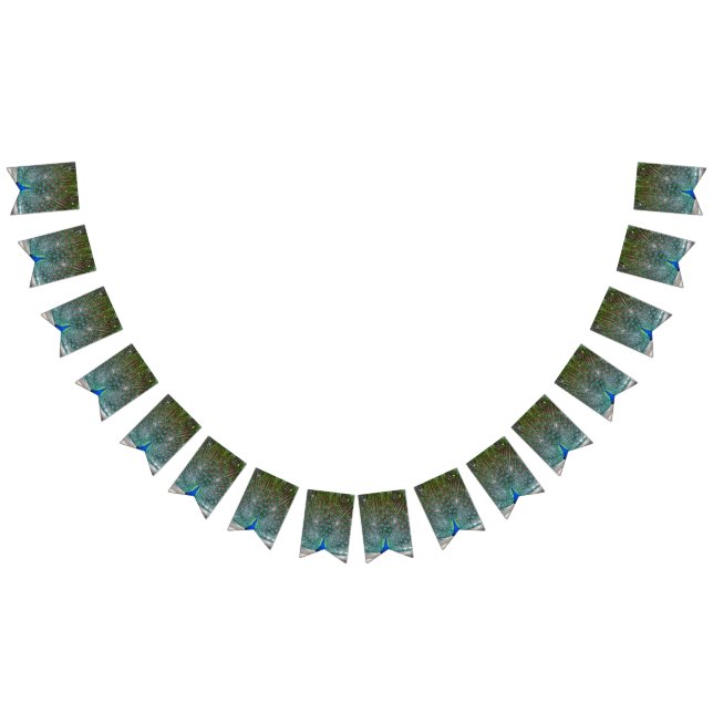 Bandeirinha Banner do Partido Design do Peacock (Todos)