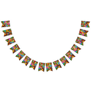 Bandeirinha Banner do Penitenciário do Partido do Circo