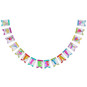 Bandeirinha Banner do Penitente Swallowtail FIESTA