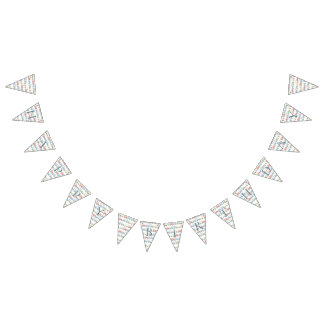 Bandeirinha Banner do trator de aniversário feliz