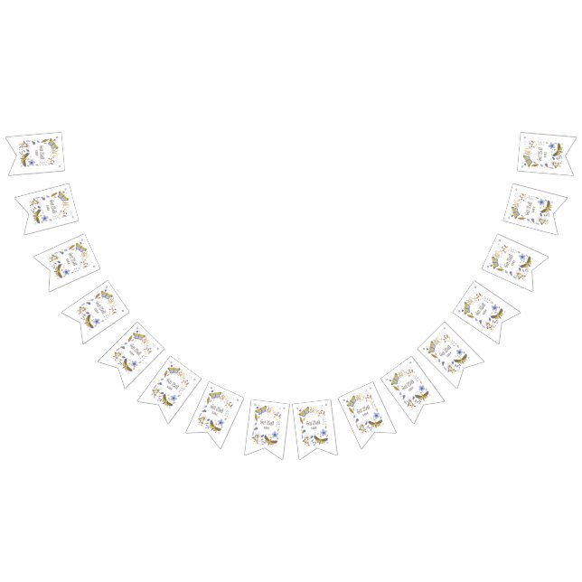 Bandeirinha Banner Estandarte Azul de Recuperação Rápida (Todos)