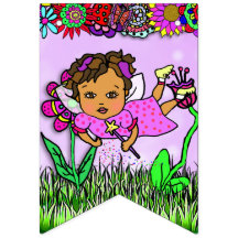 Banner Feliz Aniversário da Fada Roxa