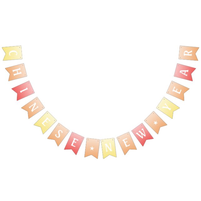 Bandeirinha banner feliz da festa de ano novo chinesa (Todos)