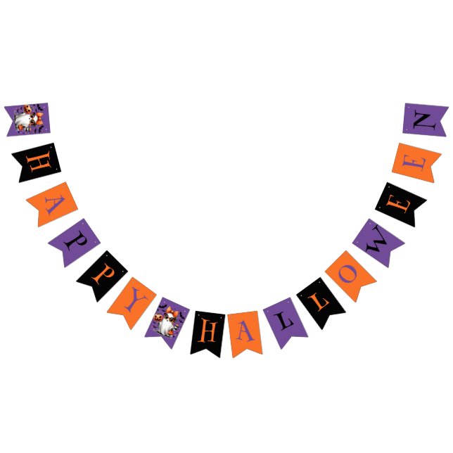 Bandeirinha Banner Feliz de Halloween (Todos)