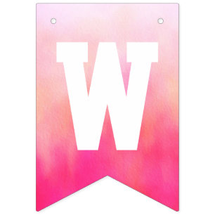 Bandeirinha banner inicial de boas-vindas