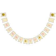 Banner mamãe a Sinalizador de Chá de fraldas