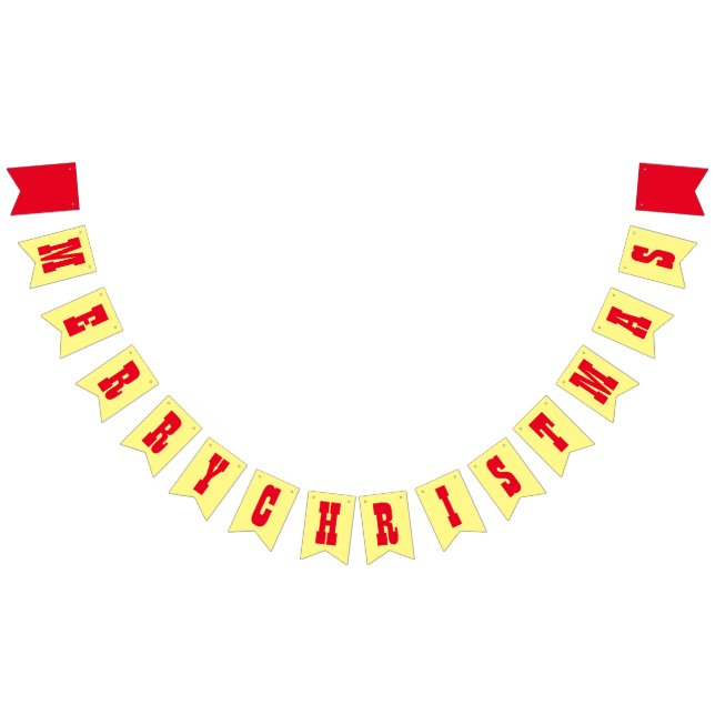 BANDEIRINHA BANNER PERSONALIZADO DE NATAL DE MERCADORIAS (Todos)