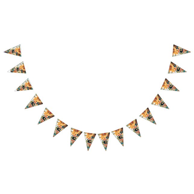 Bandeirinha banners de retratação histórica (Todos)