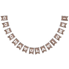 Bandeirinha Barnwood Acende Faixa Personalizável De Todas As O