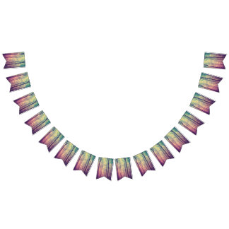 Bandeirinha Beautiful Evening Wedding Backdrop