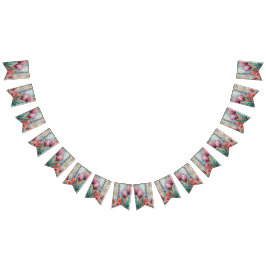 Bandeirinha Beautiful Evening Wedding Backdrop