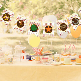 Bandeirinha Bela vaquinha ocidental de idade 1 aniversário