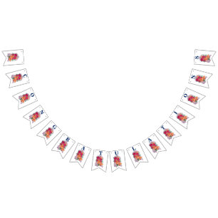 Bandeirinha Bell Parabéns Banner