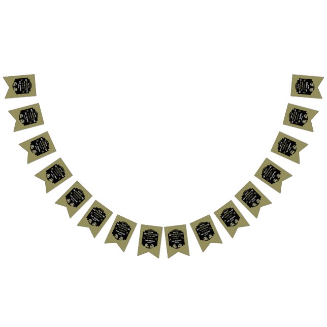 Bandeirinha Bem-vindo ao lar da prisão (Todos)