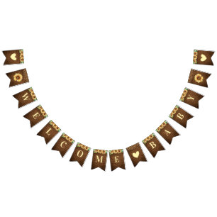 Bandeirinha Bem-vindo, Chá de queda de girassol russo