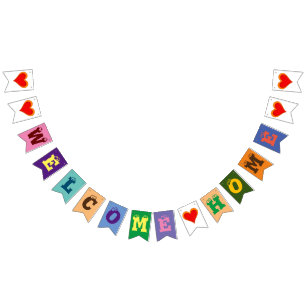 BANDEIRINHA BEM-VINDOS A PAINÉIS DOMÉSTICOS