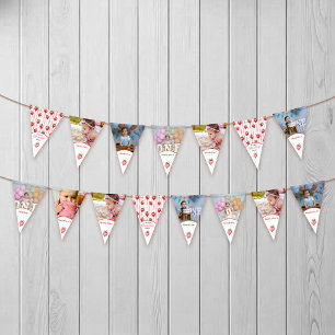 Bandeirinha Berry First Birthday Banner