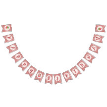 Berry Sweet Happy Birthday Flag