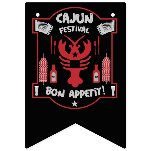 Bandeirinha Best Cajun Cooks    (Primeira Bandeira)