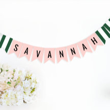 Beverly Colinas Pink & Green Party Honoree