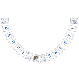 Bandeirinha Blueberry Birthday Berry Sweet Foto