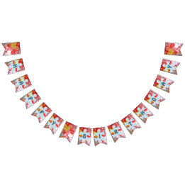 Bandeirinha Boa Quebra-cabeça Balão Feliz Aniversário