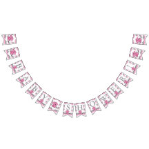 Bobo De Chevron Rosa Engraçado Elefante Bebê