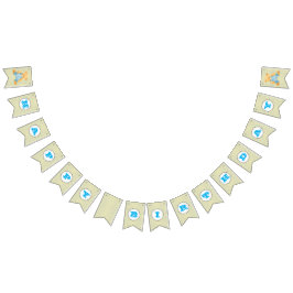 Bandeirinha Bolinhas do menino/estamenha novas do aniversário