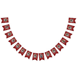 Bandeirinha Boné de formatura Personalizado De 16 Fotografias 