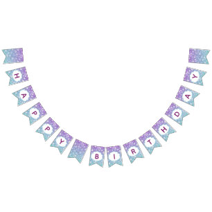 Bandeirinha Bonito sob o aniversário da sereia do mar