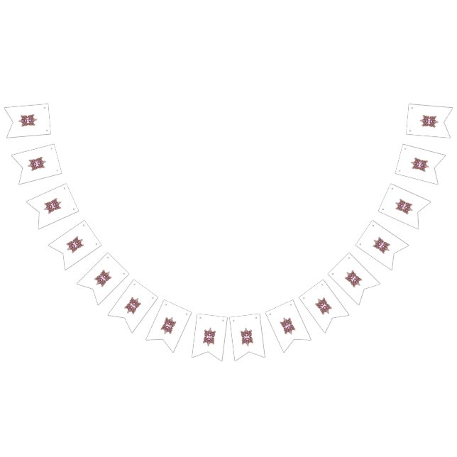 Bandeirinha Borboleta Mandala Art Boho Floral Design (Todos)