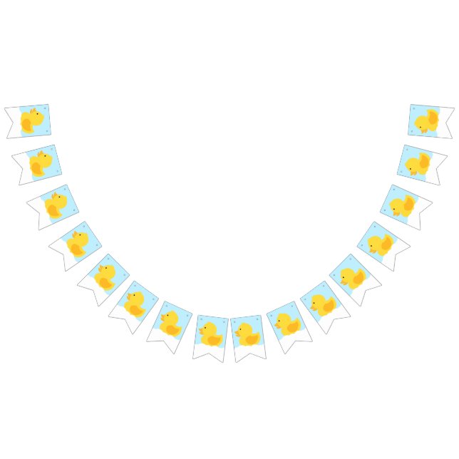 Bandeirinha Borracha Amarela Ducky (Todos)