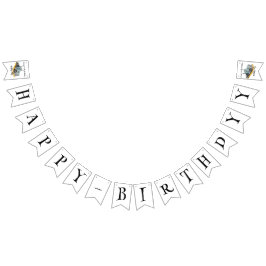 Bandeirinha Boys Birthday Party Blue Semi Truck