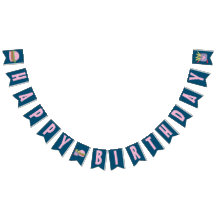 Branca, Burger Rosa e Fries Feliz Aniversário