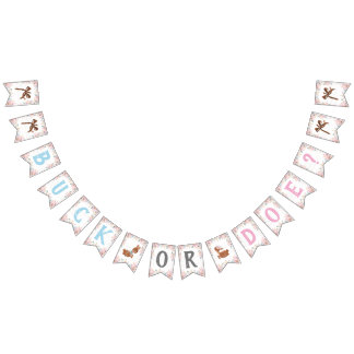 Bandeirinha Buck ou Doe? Revenda do chá de fraldas