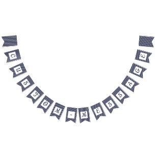 Bandeirinha Bunting de pré-disquete com distribuição de Mar
