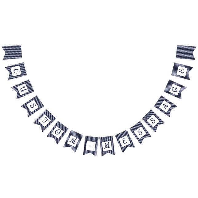 Bandeirinha Bunting de pré-disquete com distribuição de Marinh (Todos)