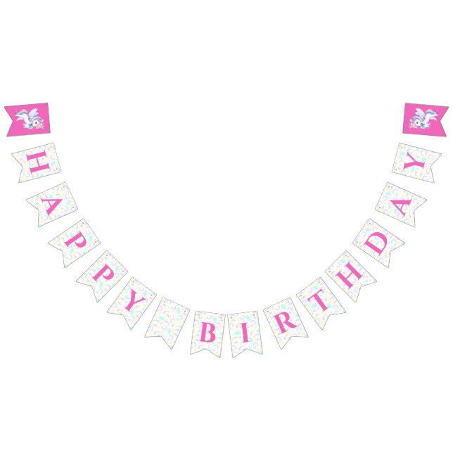 Bandeirinha Bunting Flags Happy Birthday. (Todos)