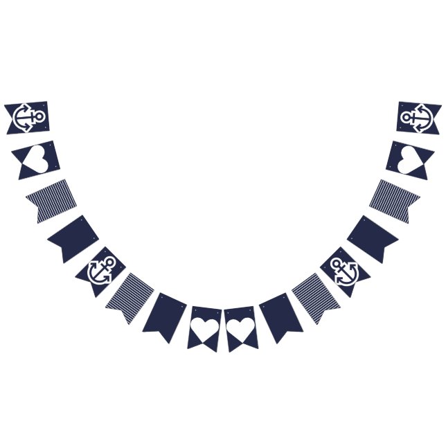 Bandeirinha Bunting náutico (Todos)