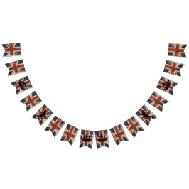 Bandeirinha Bunting - Sua Majestade O Jubileu Platinum da Rain